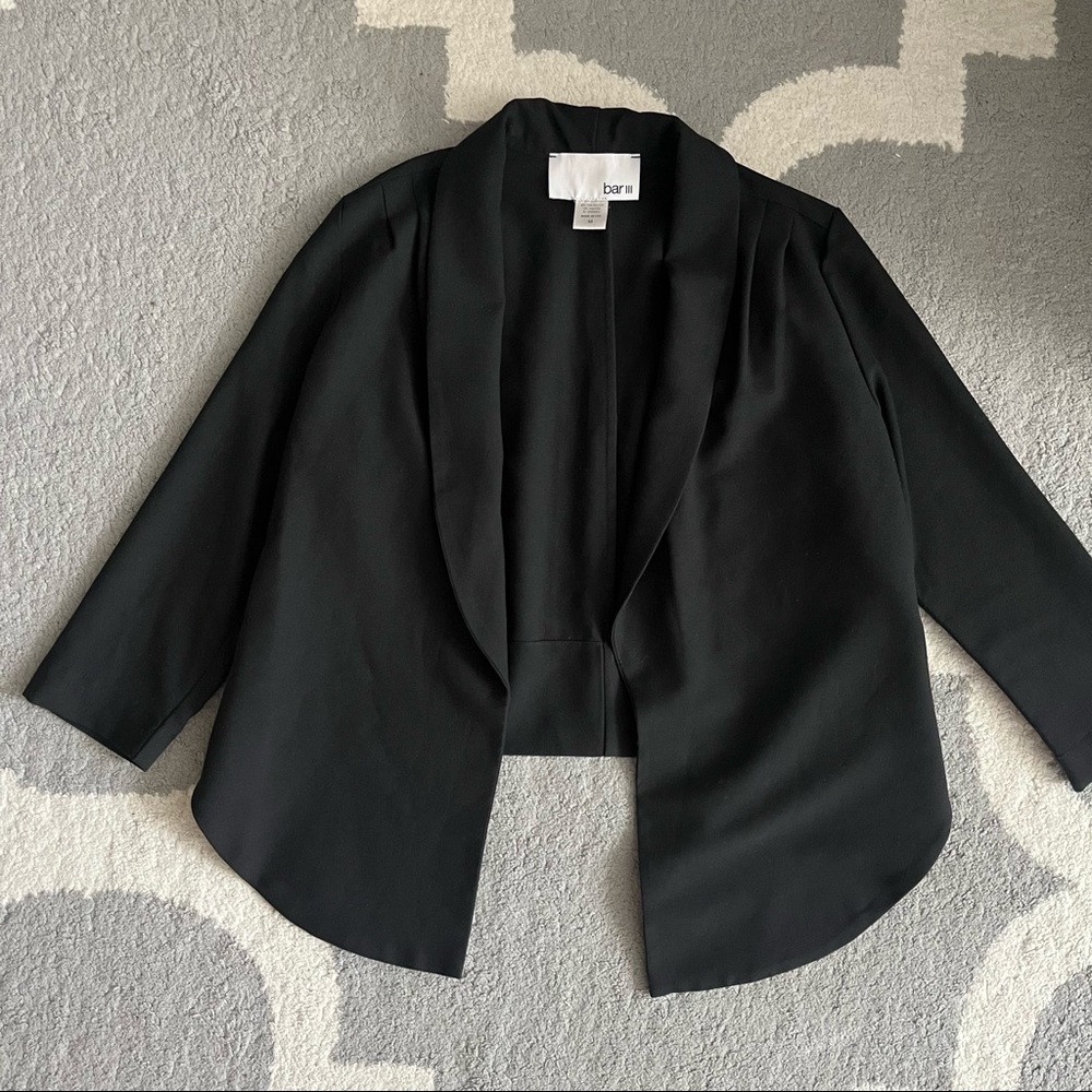 Bar lll Black Blazer